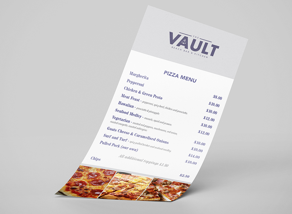 Vault - Menu